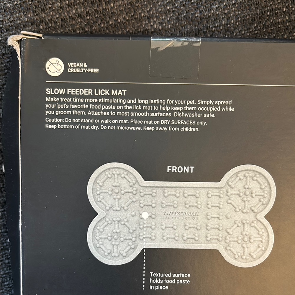 Feeding set licky mat and collapsible bowl NIB